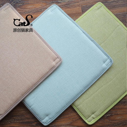 CatS彩色麻布慢回弹海绵爬架垫CatS猫家具专用 仅供老客户 包邮 商品图0