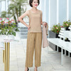 XX-03休闲舒适条纹拼接洋气三件套 商品缩略图2