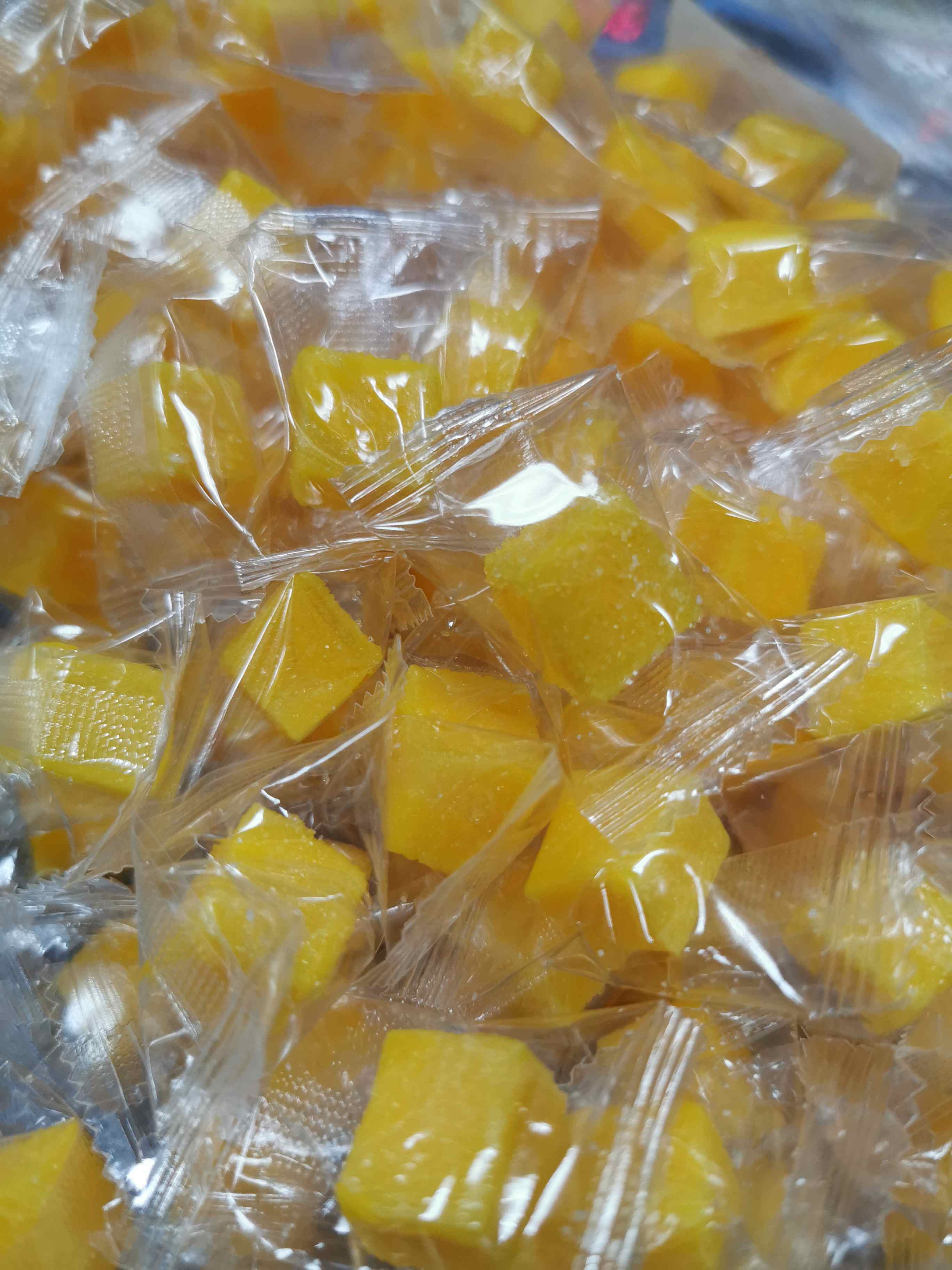 芒果软糖400g芒果糕点果汁软糖小零食摆酒喜糖年货