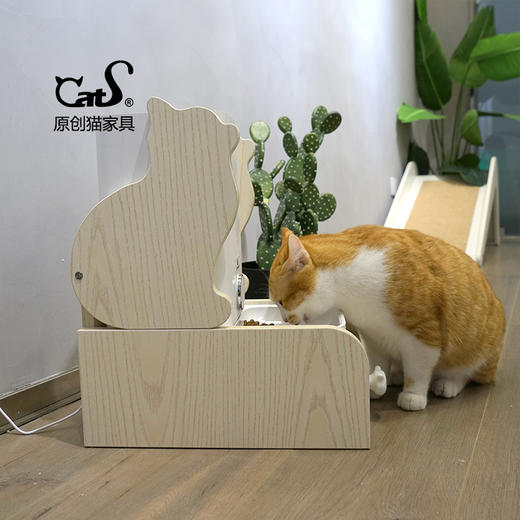 CatS周边：小佩喂食器架子餐桌台 包邮 商品图0
