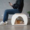 CatS人猫共用小弧凳 换鞋凳 搁脚凳 猫咪用品猫咪玩具 包邮 商品缩略图1