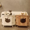 CatS猫家具 人猫共用茶几 八角边几小边桌储物柜剑麻钻桶 包邮 商品缩略图3