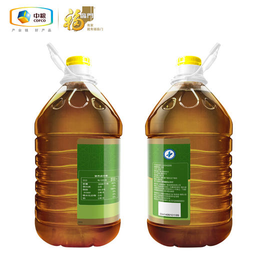 福临门非转压榨纯香菜籽油  5L 中粮出品 商品图3