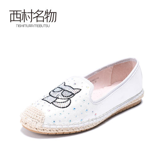 西村名物商场同款2020新款时尚休闲女单鞋 X20AE18211 商品图2