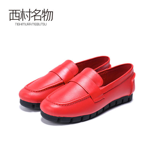 西村名物乐福鞋女英伦风单鞋厚底2020春季新款X20AM19901 商品图3