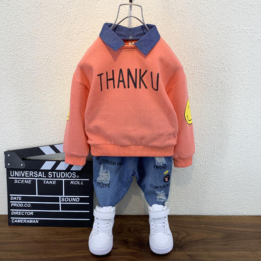 裁缝学苑 TG33韩版儿童时髦春秋上衣11服装裁剪图纸牛皮纸样 商品图1