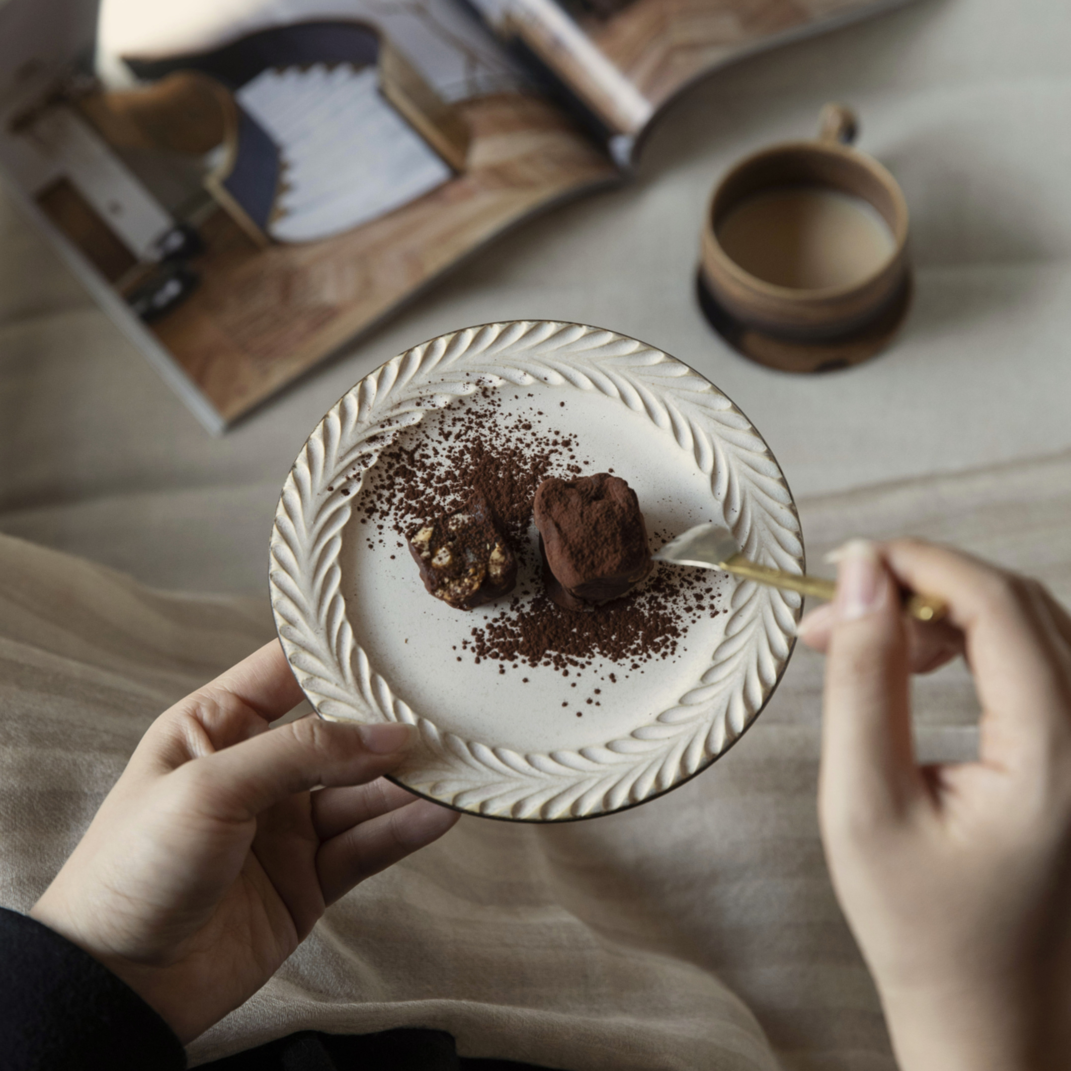 有情枣泥巧克力 手作茶点礼盒