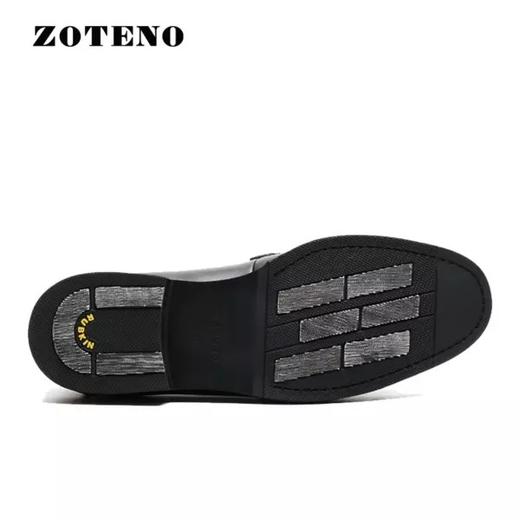 佐天奴/ZOTENO   春夏商务正装皮鞋真皮乐福鞋 商品图3