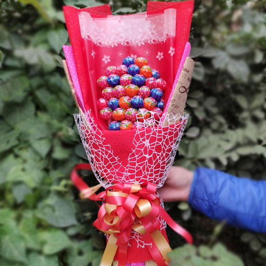 棒棒糖玫瑰花束卡通花束送女朋友老婆闺蜜同事生日告白纪念日61儿童节