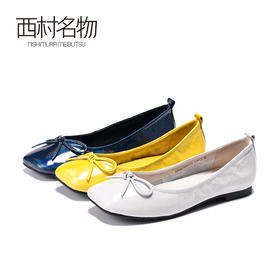 西村名物2020年春季新品平跟韩版休闲小皮鞋 X20AE18261