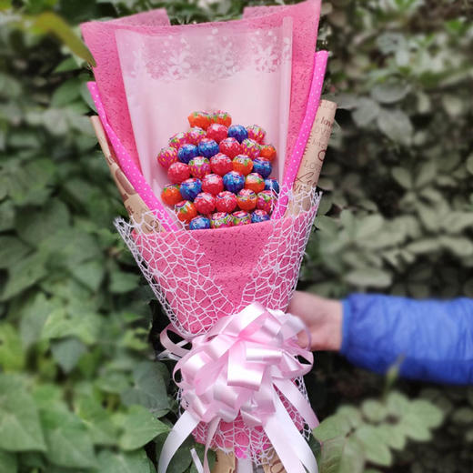 棒棒糖玫瑰花束卡通花束送女朋友老婆闺蜜同事生日告白纪念日61儿童节
