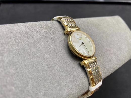 原单货，浪琴 间金嘉岚系列 对版表盘白钻 小号24mm 316钢 瑞士石英机芯 商品图12