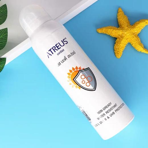 「防晒亮白一瓶搞定」泰国防晒喷雾 Atreus SPF50+ 牛奶嫩白清爽无油防水防汗身体素颜霜 ATREUS奶香防护喷雾 商品图0