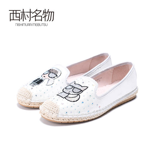 西村名物商场同款2020新款时尚休闲女单鞋 X20AE18211 商品图0