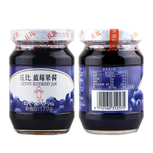 丘比蓝莓果酱170g 商品图0