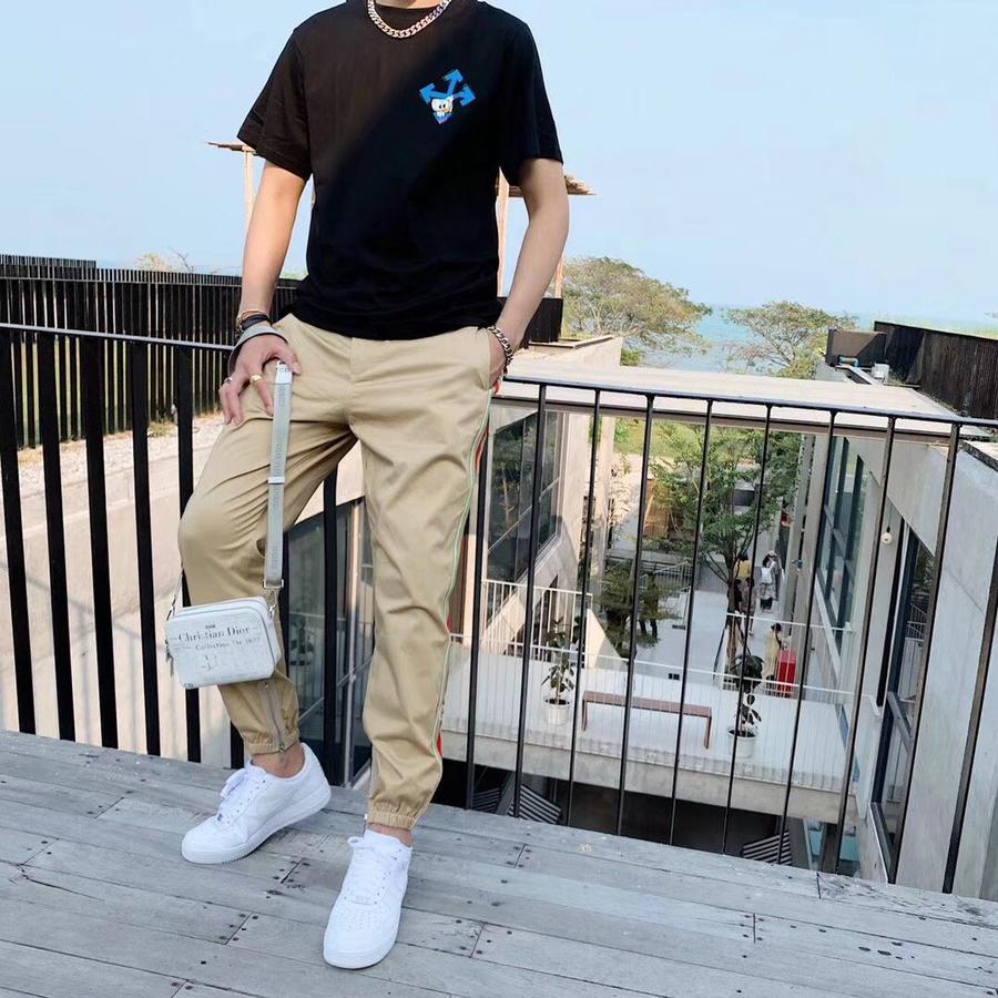 点此购买 off×唐老鸭印花短袖t恤 ks140352