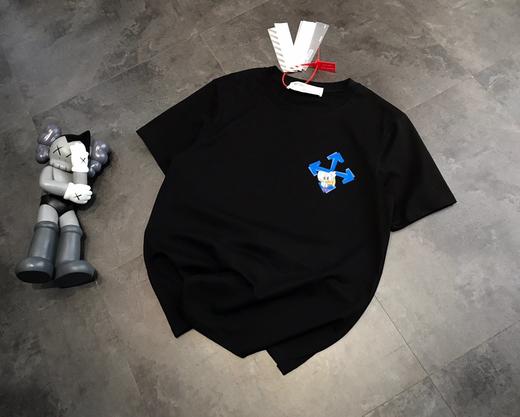 点此购买off唐老鸭印花短袖t恤ks140352