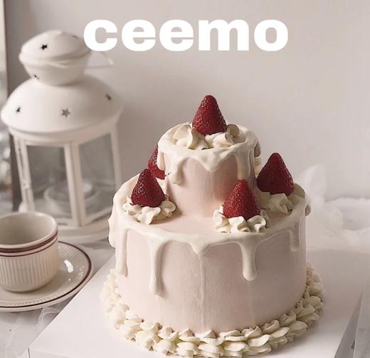 宫廷公主风草莓蛋糕 商品图0