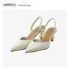 2020春季新款尖头时髦Slingback尖头高跟鞋女W20AH51421 商品缩略图3