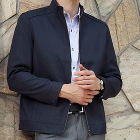 裁缝学苑 M58男士商务休闲上衣立领爸爸装11服装裁剪图纸牛皮纸样