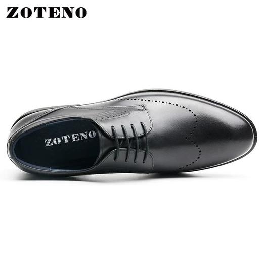 佐天奴/ZOTENO    男士皮鞋商务正装德比鞋 商品图2