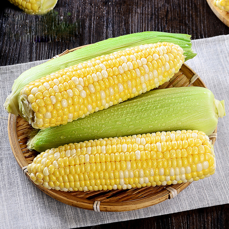 云南 西双版纳 爆浆水果甜玉米