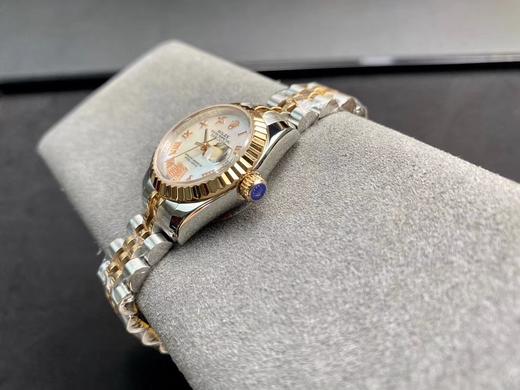 WF出品，女装日志型28㎜日志型279174-0009 ①：女装日志型的蚝式表壳是坚固优雅、美比例的典范。采用316L不锈钢来锻造不锈钢腕表表壳，具备高抗腐蚀性。这种超合金不仅非常耐用且易于磨光，即 商品图11