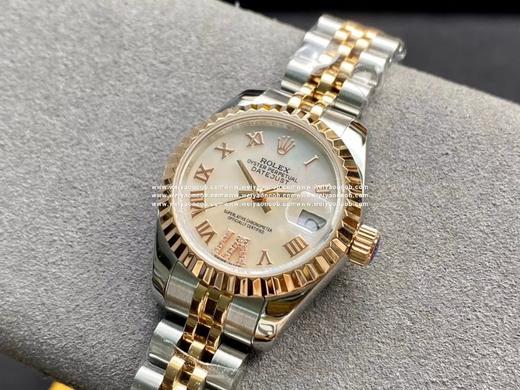 WF出品，女装日志型28㎜日志型279174-0009 ①：女装日志型的蚝式表壳是坚固优雅、美比例的典范。采用316L不锈钢来锻造不锈钢腕表表壳，具备高抗腐蚀性。这种超合金不仅非常耐用且易于磨光，即 商品图2