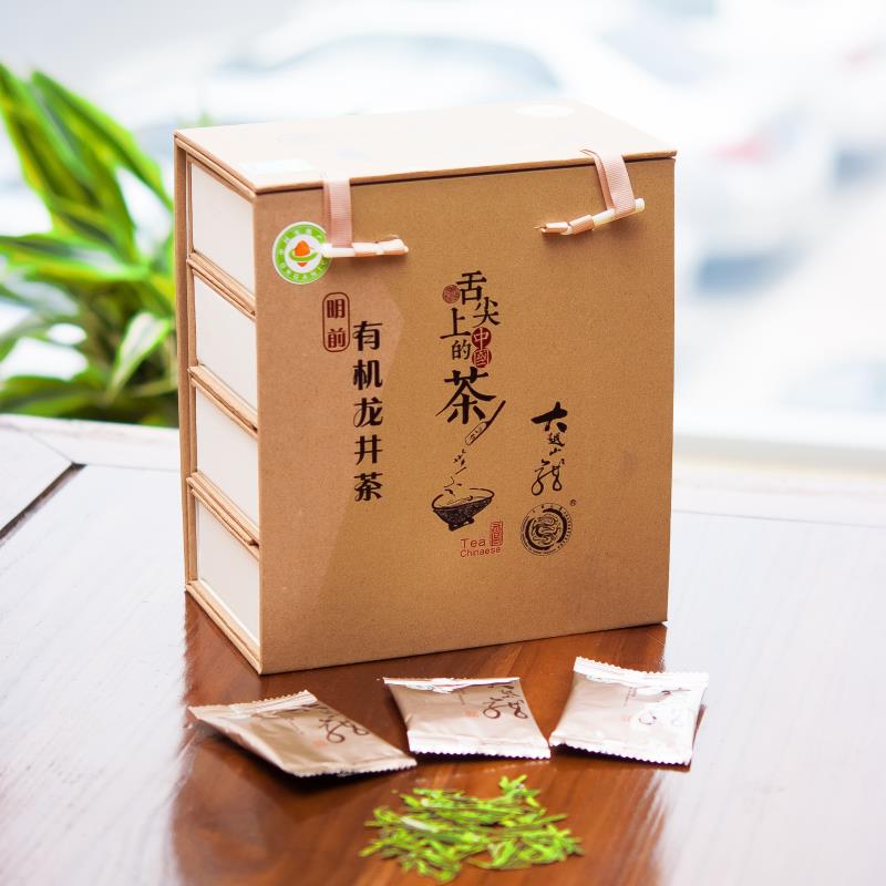 2025大越山有机龙井茶珍品30g*4盒（舌尖中国礼盒）