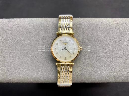 原单货，浪琴 间金嘉岚系列 对版表盘白钻 小号24mm 316钢 瑞士石英机芯 商品图1