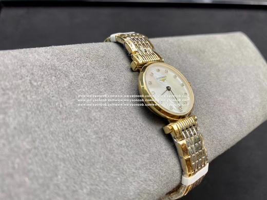 原单货，浪琴 间金嘉岚系列 对版表盘白钻 小号24mm 316钢 瑞士石英机芯 商品图3