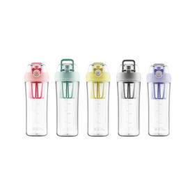 杯具熊beddybear摇摇杯夏季Tritan便携运动水杯  580ML