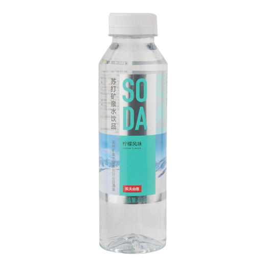 农夫山泉 苏打天然水饮品 柠檬风味 410ml 商品图0