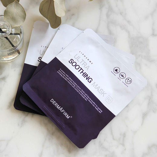 韩国dermafirm德妃紫苏面膜新款5片盒