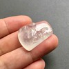 高冰到玻璃种雪花棉厚庄翡翠鹿牌 商品缩略图7