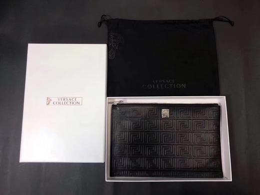 范思哲男士手袋 手拿包正品 商品图0