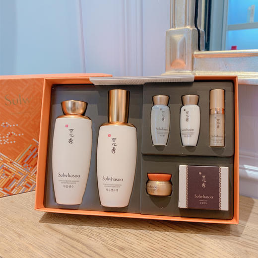 韩国雪花秀滋盈人参水乳套装化妆品滋润保湿补水滋养护肤原装进口