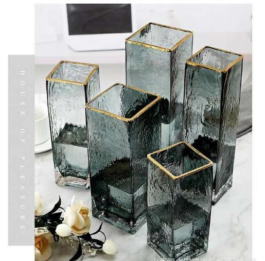 轻奢金边冷纹----方缸1025 商品图2