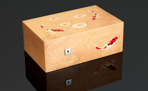 Siglo 75 sticks Koi Fish humidor 世纪雪茄保湿盒75支装 商品图0