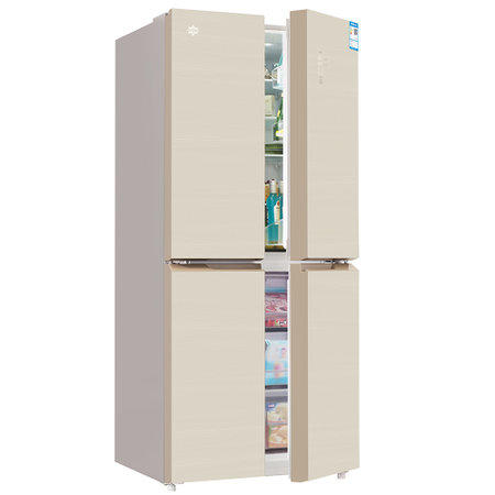 格力晶弘（100821）(KINGHOME) BCD-455WPQG 455升 多门 冰箱 节能保鲜 绮玉金 商品图2