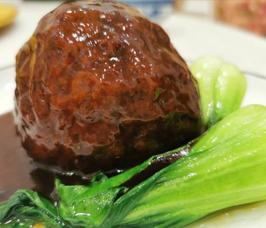 超大只红烧狮子头2个