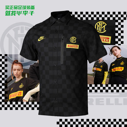 NIKE/耐克 国际米兰倍耐力联名polo短袖T恤CK0642-010 商品图0