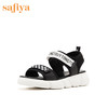 商场同款 | Safiya/索菲娅厚底中跟运动风女鞋凉鞋2019夏季SF92115015 商品缩略图1