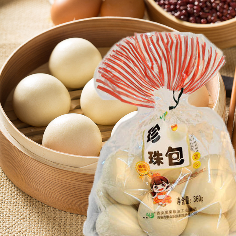 爱菊珍珠豆沙包360g/12个