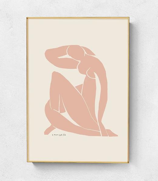 伽罗 JALO 挂画-马蒂斯-粉色裸体 P151/P152（预计10天内发货） 商品图1