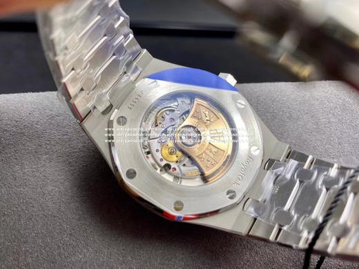 ZF新盘白面 重新定义皇家橡树15400系列！解决长久以来各大厂家都无法突破的难题【技术突破】1️⃣.解决厚度问题，采用9015机芯改爱彼CAL.3120一体机！实现厚度达到9.8mm与原装一样（ 商品图7