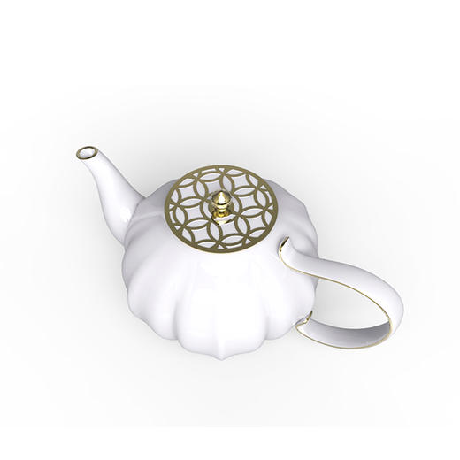 花窗舞影-西式茶壶 商品图3