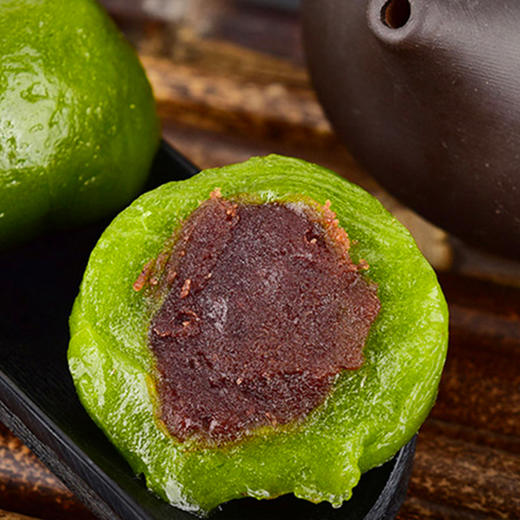 乔家栅青团!上海传统美味,纯手工新鲜现制,精选优质糯米粉!