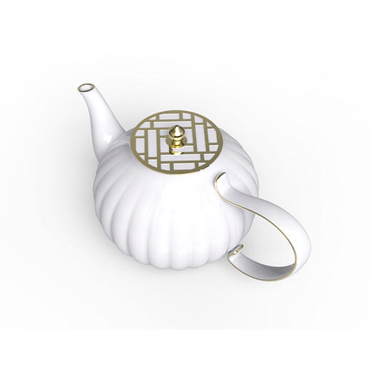 花窗舞影-西式茶壶 商品图1