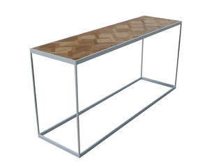 NS家居nsfurniture实木玄关桌NSTB-8071*T-OAK-032*MS*IR*iron-12/NSTB-8071*T-OAK-032*MS*IR*iron-10 商品图0